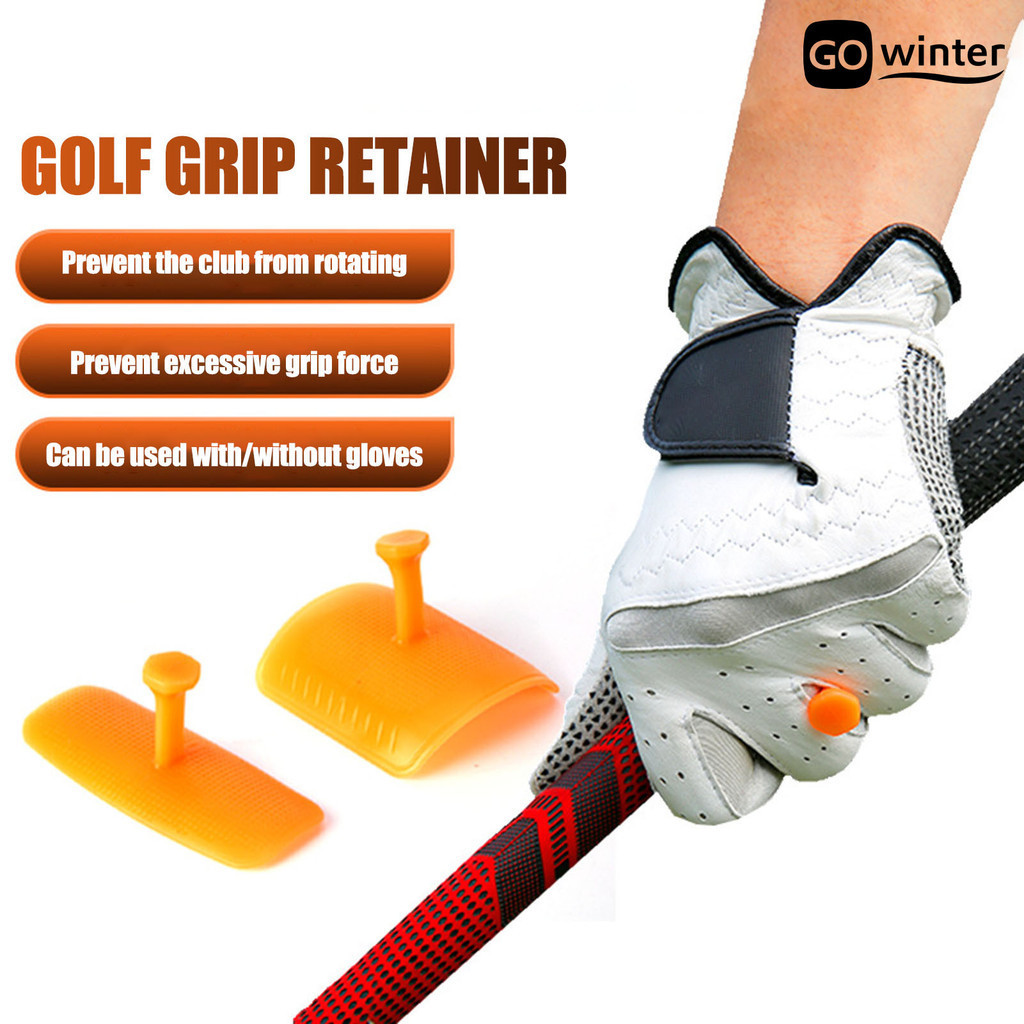 GOWI♦1 Set Golf Training Grip Pad Compact Golf Swing Trainer Tool Set Hand Gesture Correction