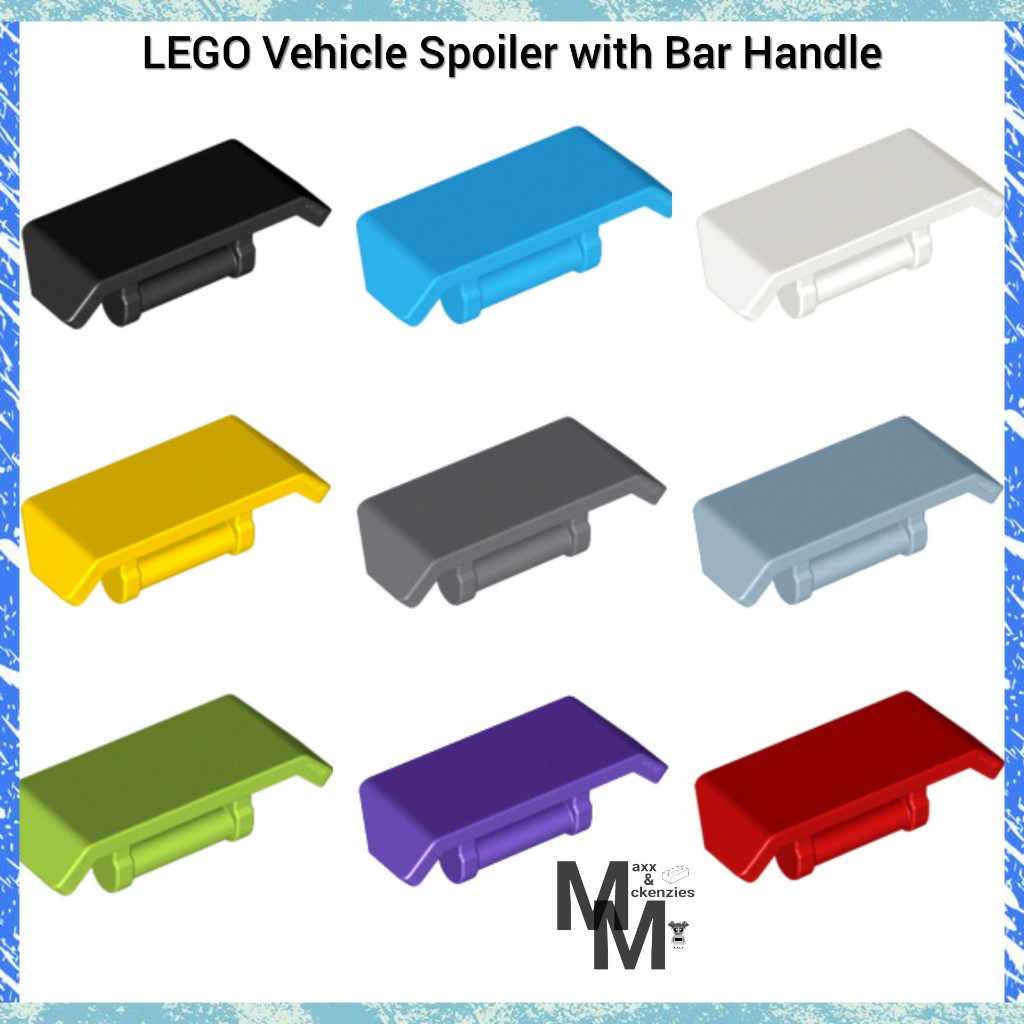 Vehicle Spoiler with Bar Handle (98834) LEGO Parts | Shopee Philippines