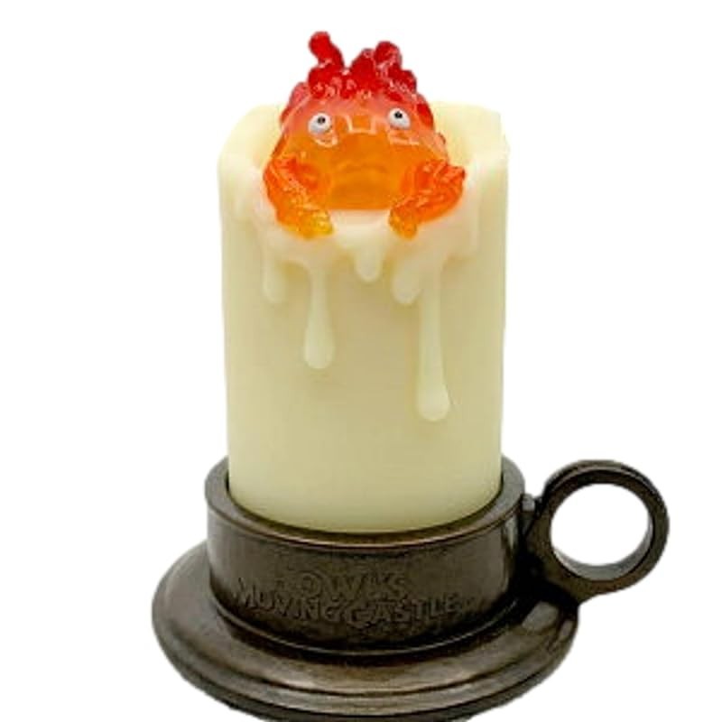 Studio Ghibli Howl's Moving Castle Calcifer's Flickering Candlelight