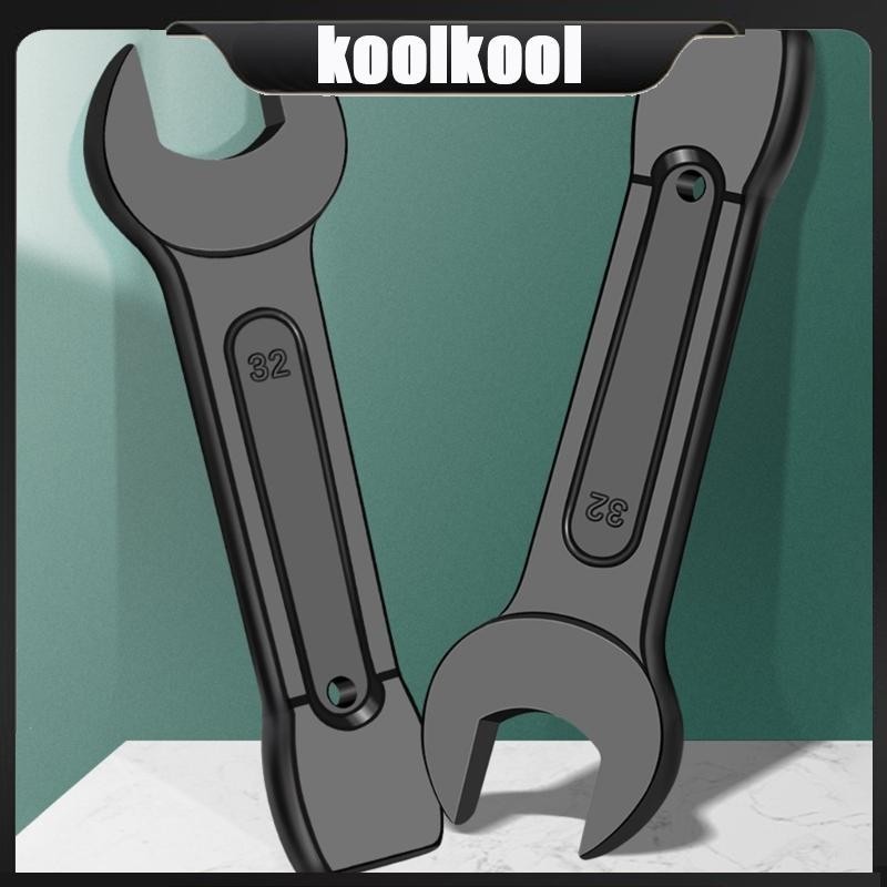 Kool 24 27 30 32 34 36 38mm Heavy Wrench Single Head Open Ended Spanner ...