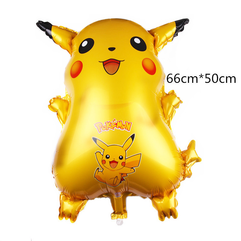 Pokemon Balloon Pikachu Squirtle Bulbasaur Charmander Pikachu Aluminum ...