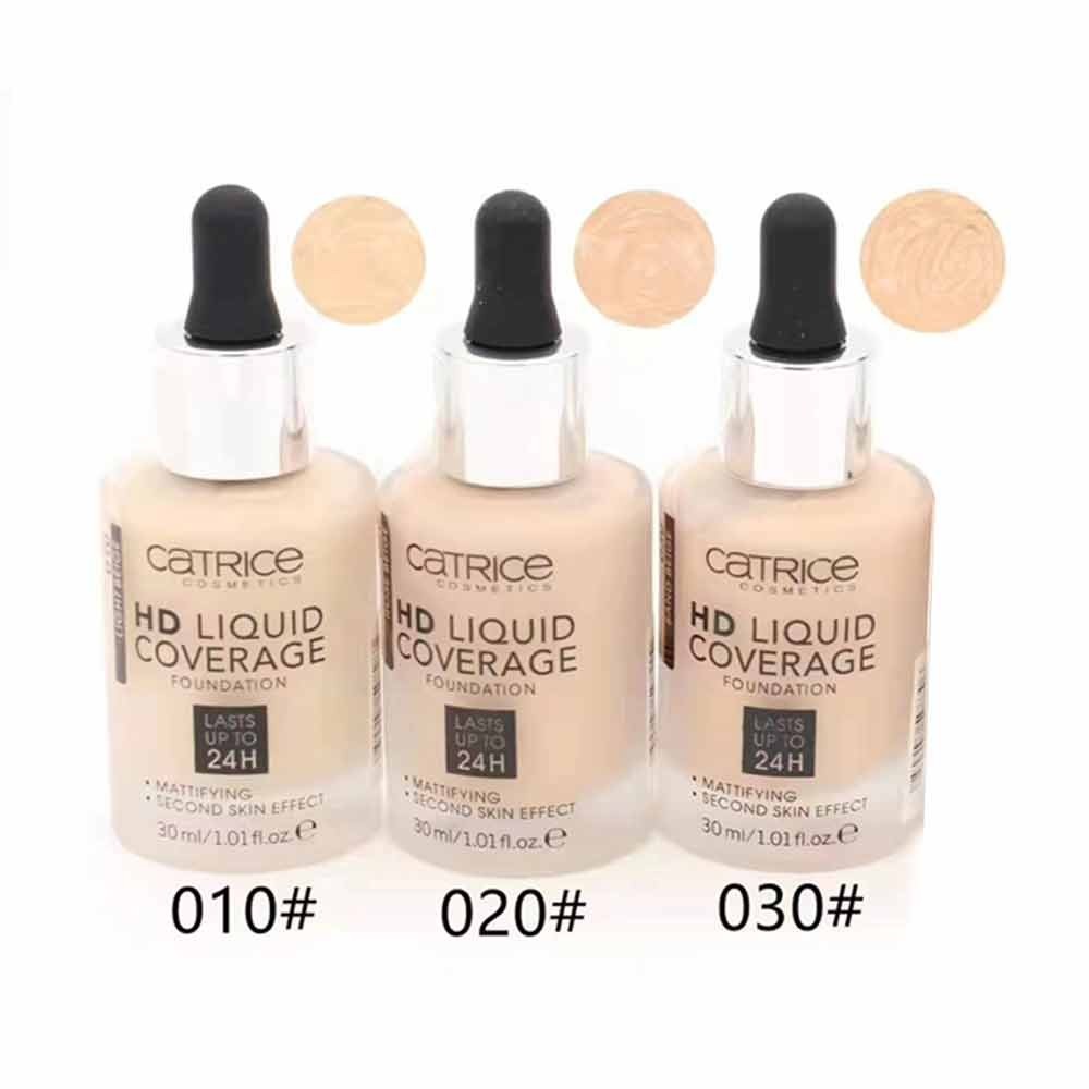 Catrice HD Liquid Coverage Foundation Natural Thin And Light Foundation ...