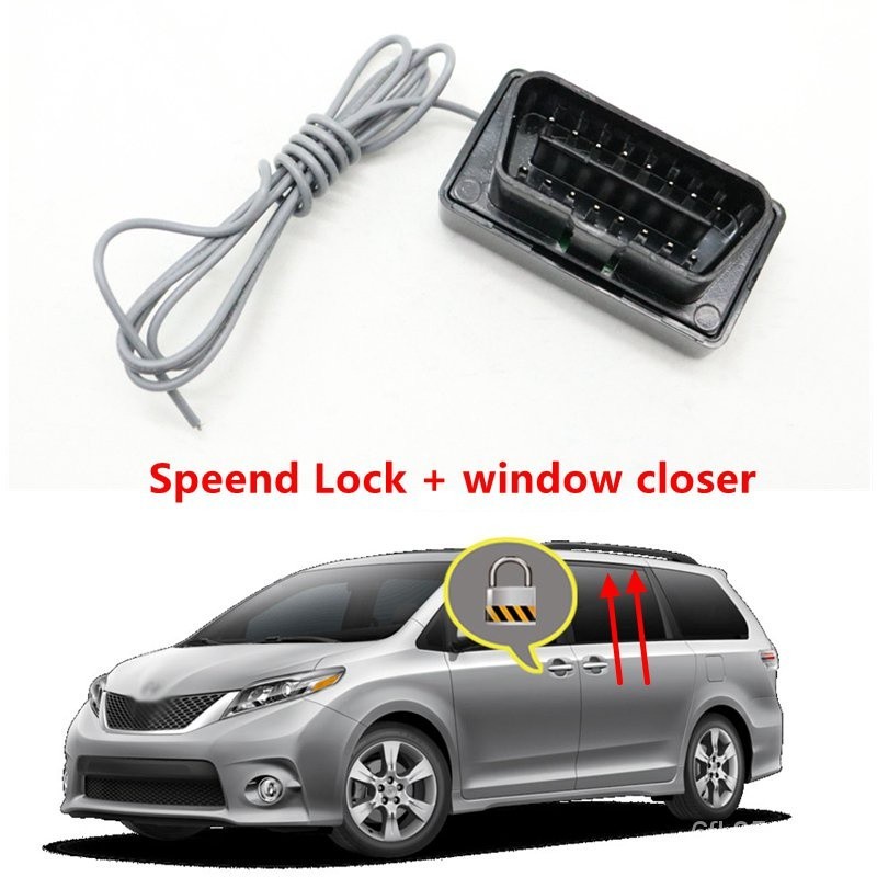 RQ+New Smart Auto Door Lock Decoder OBD Speed Lock For Toyota Sienna ...