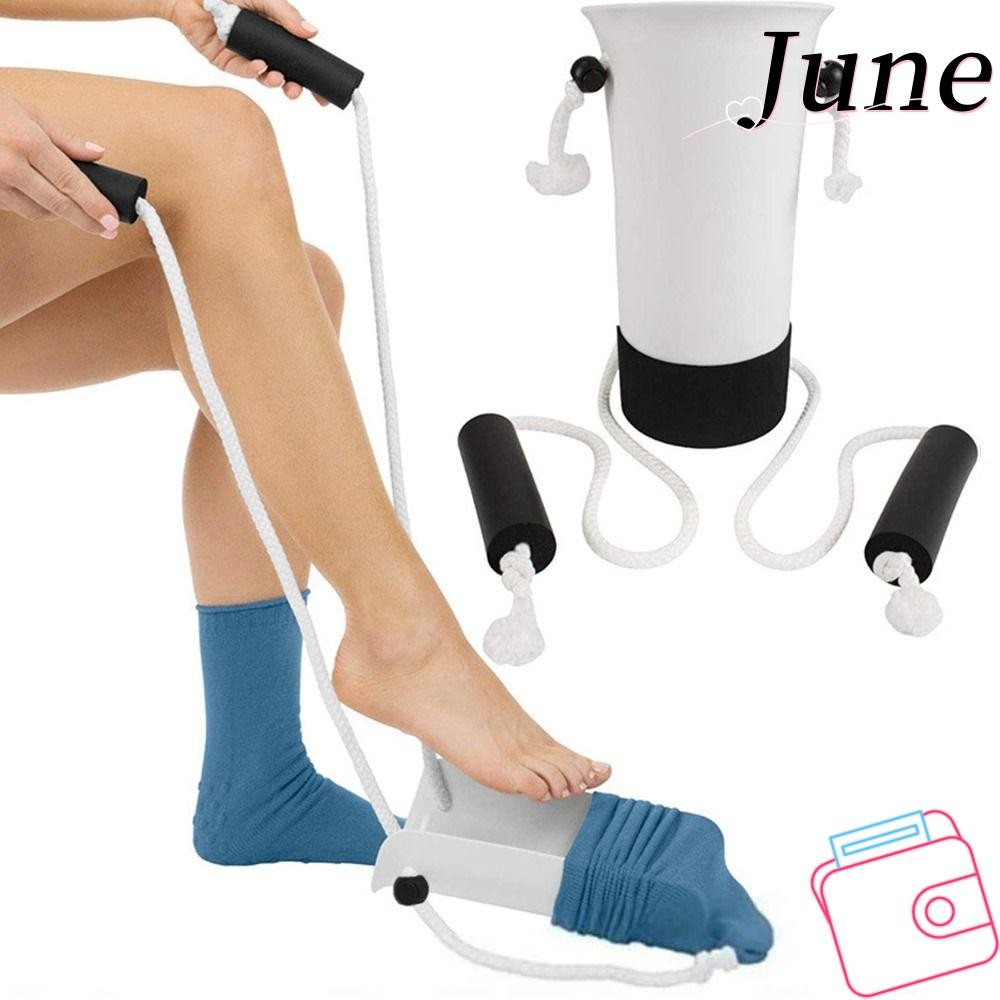 JUNE Sock Stocking Aid Puller Elderly Dressing Aid Tools Disabilty Aid ...