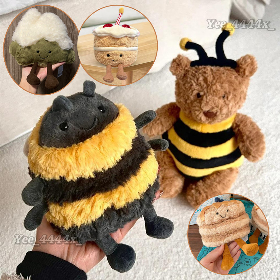 thumbnail image 2 of Jellycat Albee Bee Plush – Rare BNWT Retired Edition, Super Soft & Collectible 2 of 5