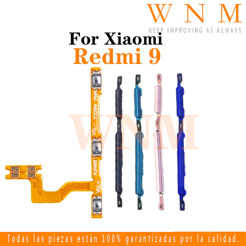 For Xiaomi Redmi 9 Power button flex on / off Switch Button Side Key ...