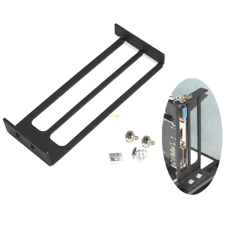 BT Graphics Card Bracket Aluminum Support Baffle Sync jack Video Card ...