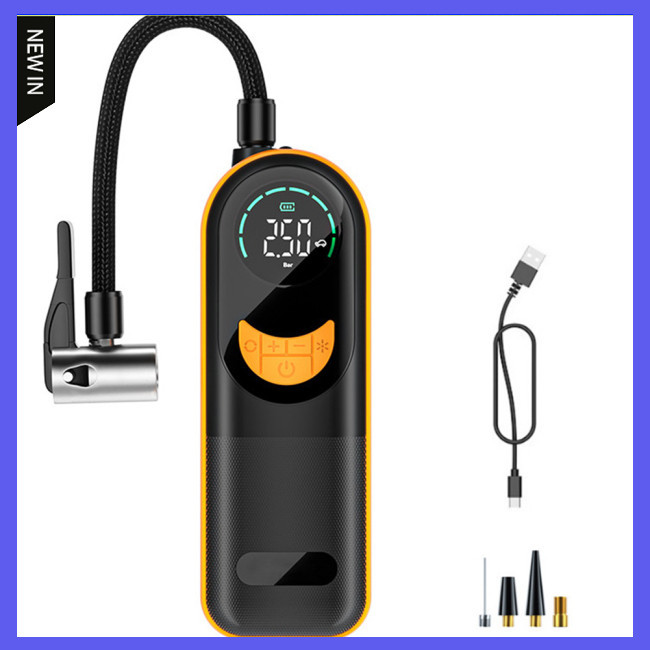 HOT Tire Inflator Portable Air Compressor, Fast Inflation Electric Air ...