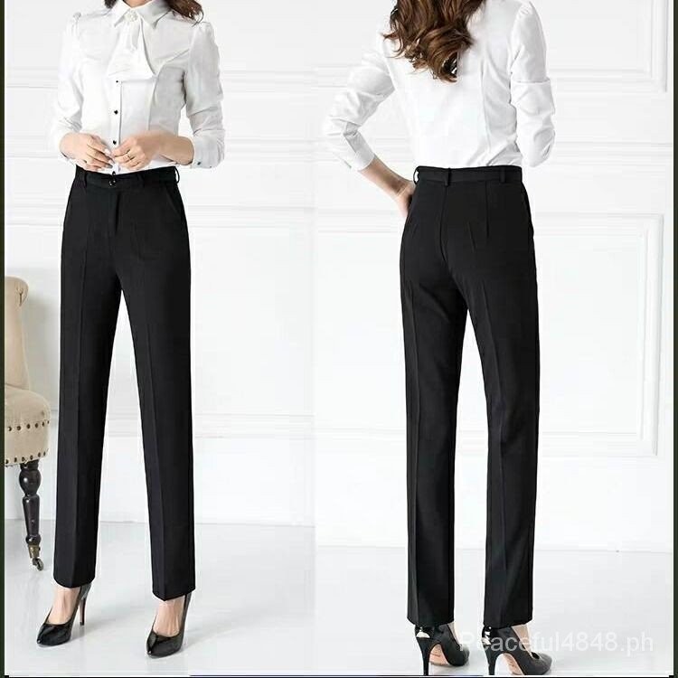 Women's Work Pants Work Suit Pants Business Trousers Pants Spring and ...
