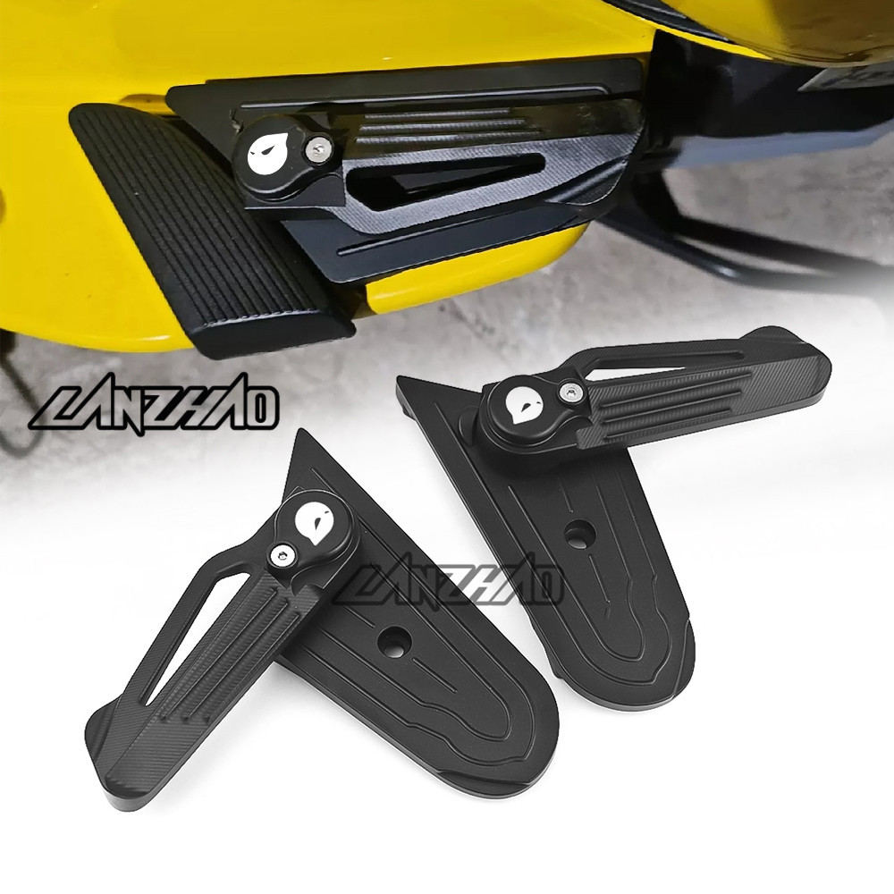 For VESPA Sprint Primavera 150 s125 lx125 Scooter Passenger Foot Peg Aluminum Foot Rest Steps