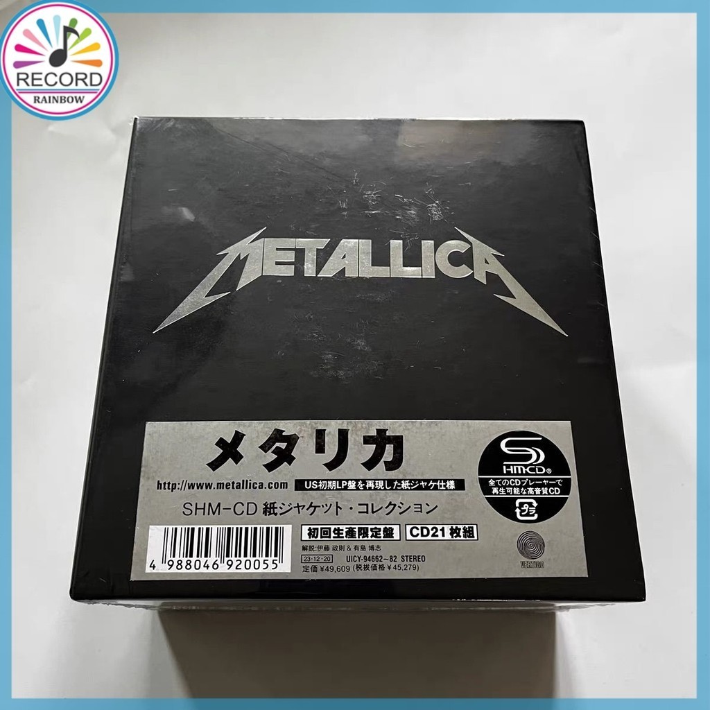 メタリカ紙ジャケットCD 10枚セット Amazon.co.jp: メタリカ(紙ジャケット仕様): ミュージック