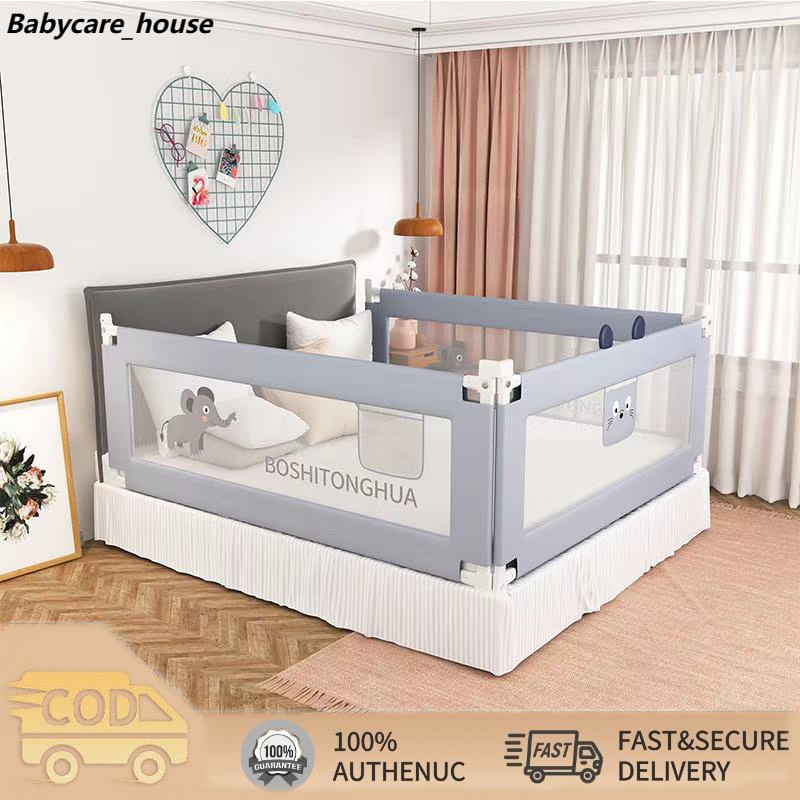 [Local delivery] 8th slide down the crib fence bed railing to protect ...