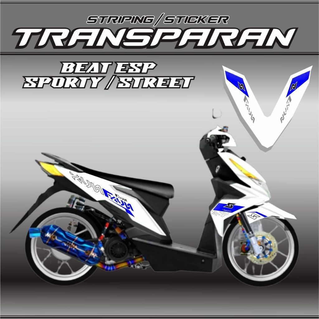 Sticker Variations Transparent UV BEAT ESP SPOERY/BEAT 2016/2019 ...