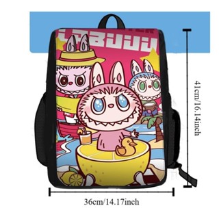 PEWANYZZ Labubu School Backpack, Letter Cartoon Anime Labubu Students ...