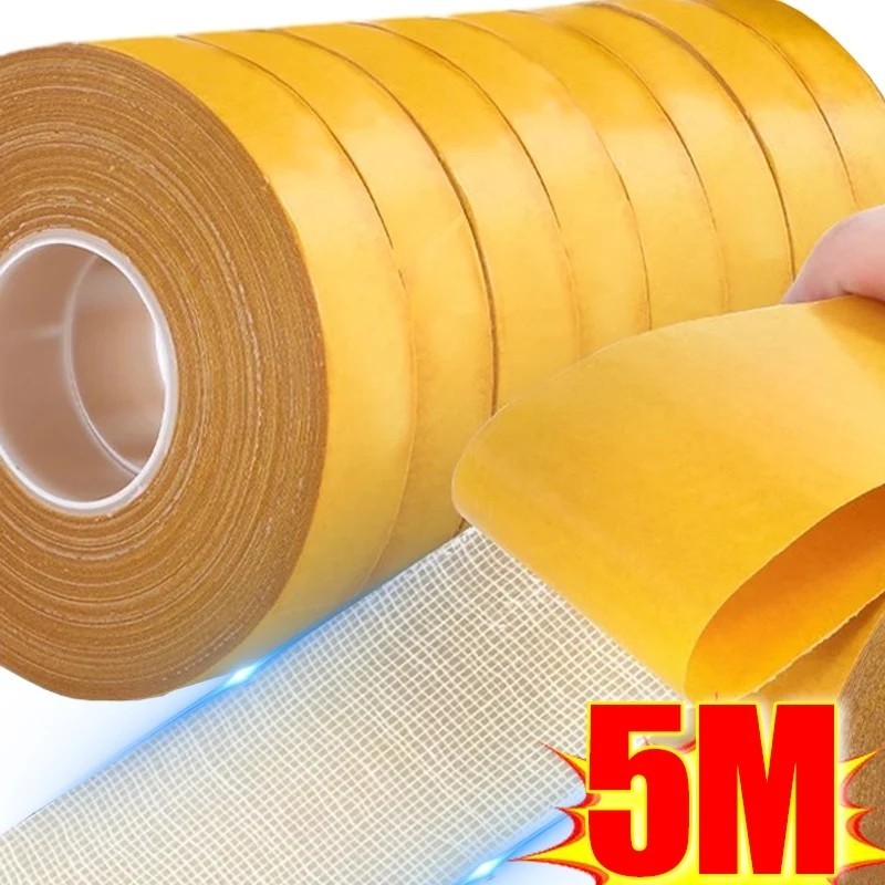 10/20/30/50mm Width Doublesided Mesh Tape / 5M Multipurpose Fixing