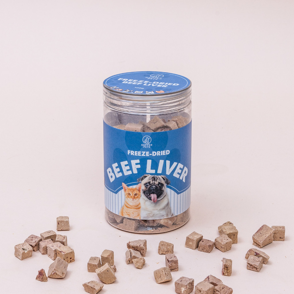Dapper Pets Freeze-Dried Beef Liver (100g) | Shopee Philippines
