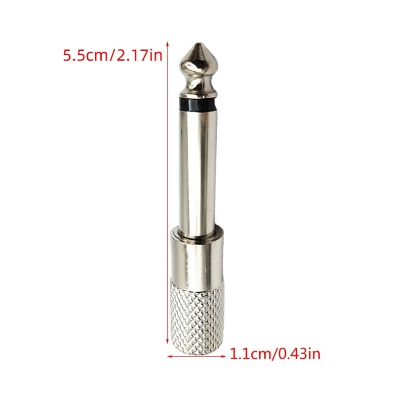 BTM 6 35mm Male to 3 5mm Female Adapter Connector Headphone Adapter ...