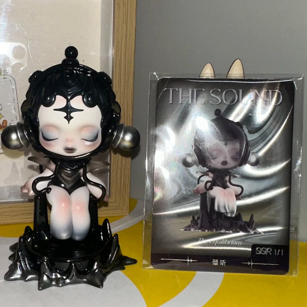 【レアカード付·即日発送】SKULLPANDA The Sound シークレット POPMART SKULLPANDA The Sound シリーズ シークレット