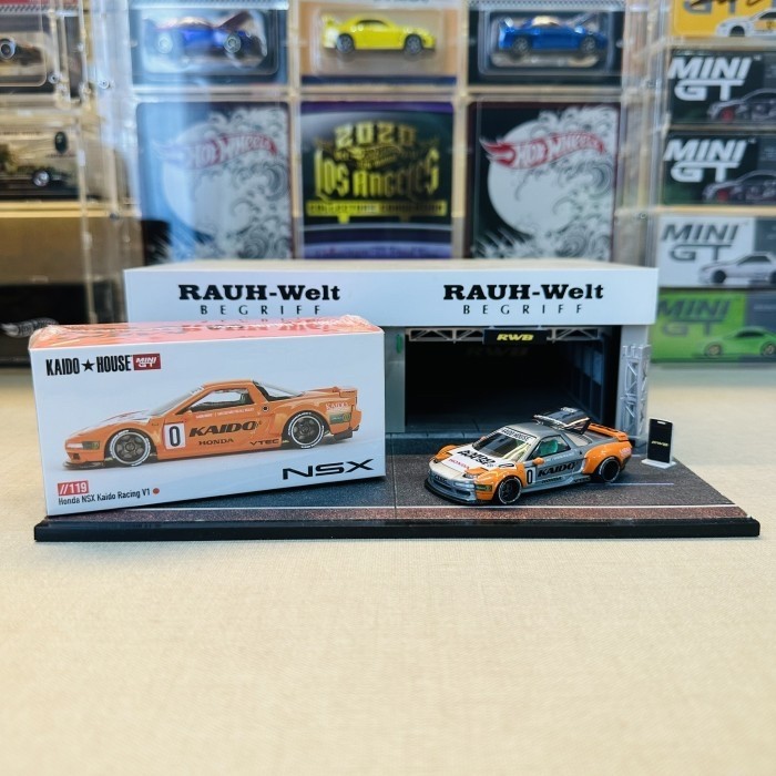 Mô Hình Xe Honda NSX Kaido Racing V1 Orange Tỉ Lệ 1:64 Kaido House Khmg119 I.100176651