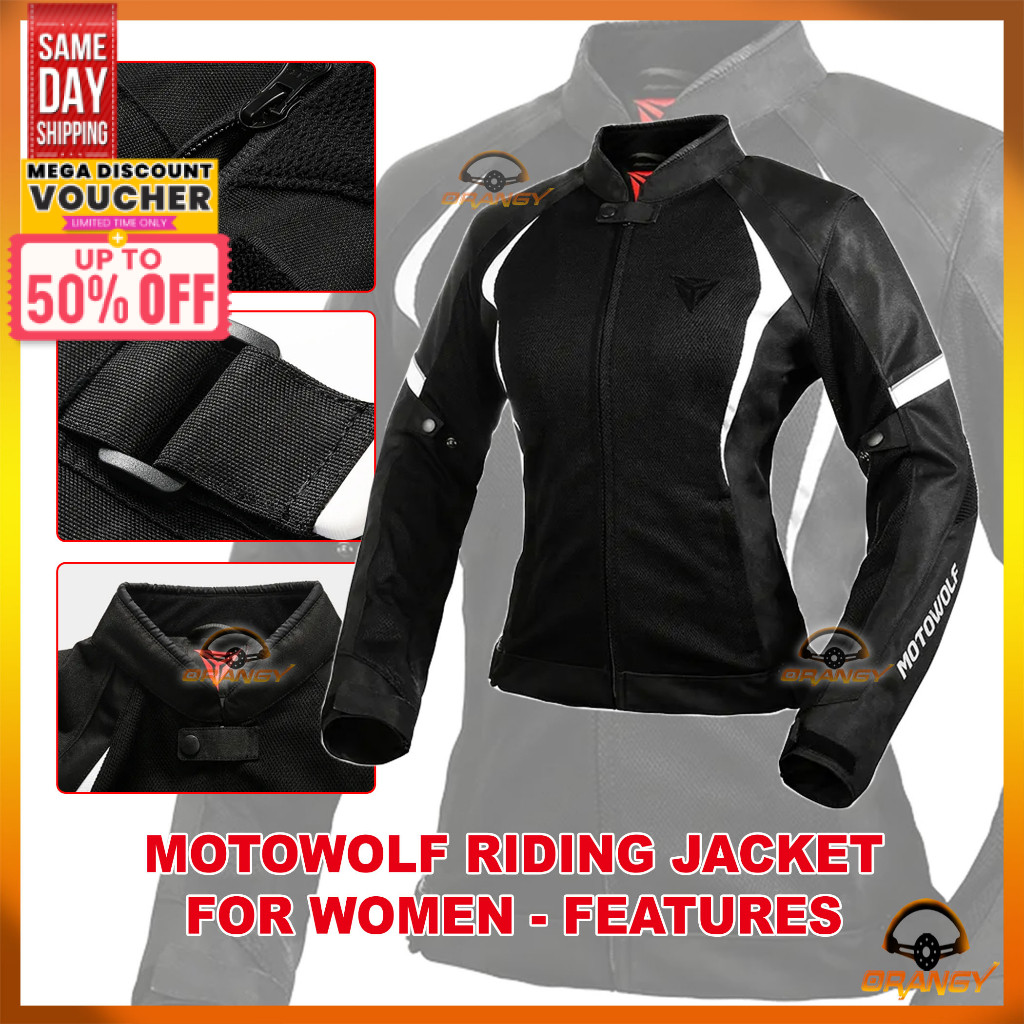 Motowolf Riding Jacket For Ladies / Protective Riding Gear for Women ...