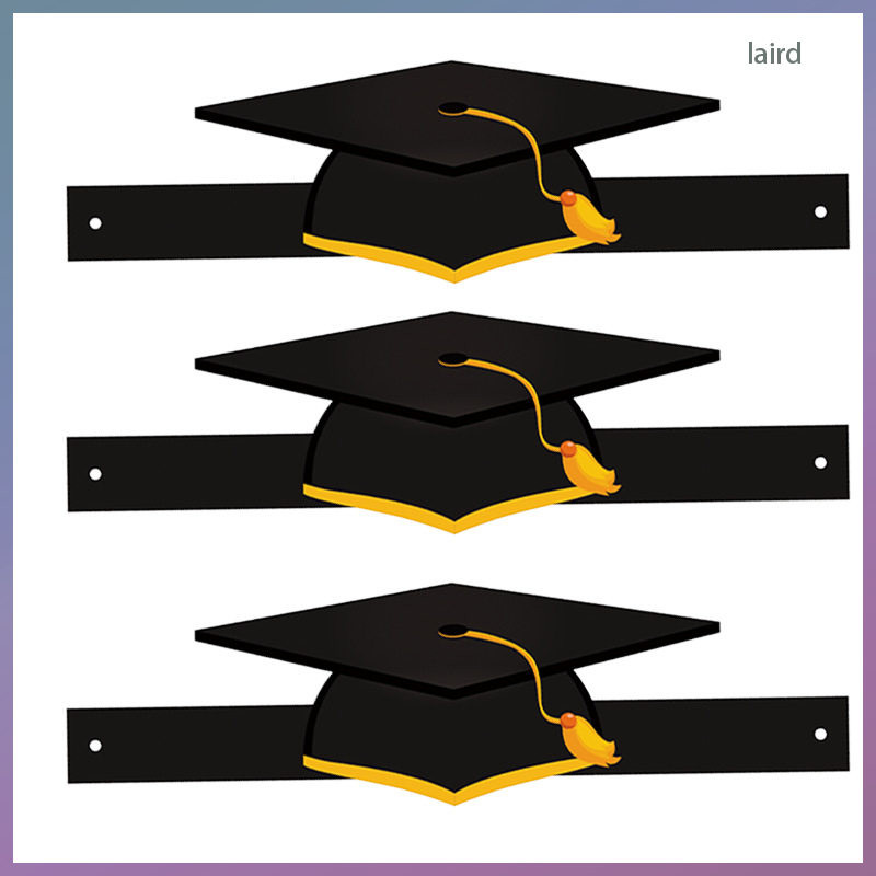 36 Pcs Doctor Paper Hat Topper Cap Headbands for Graduation Insert Hats ...