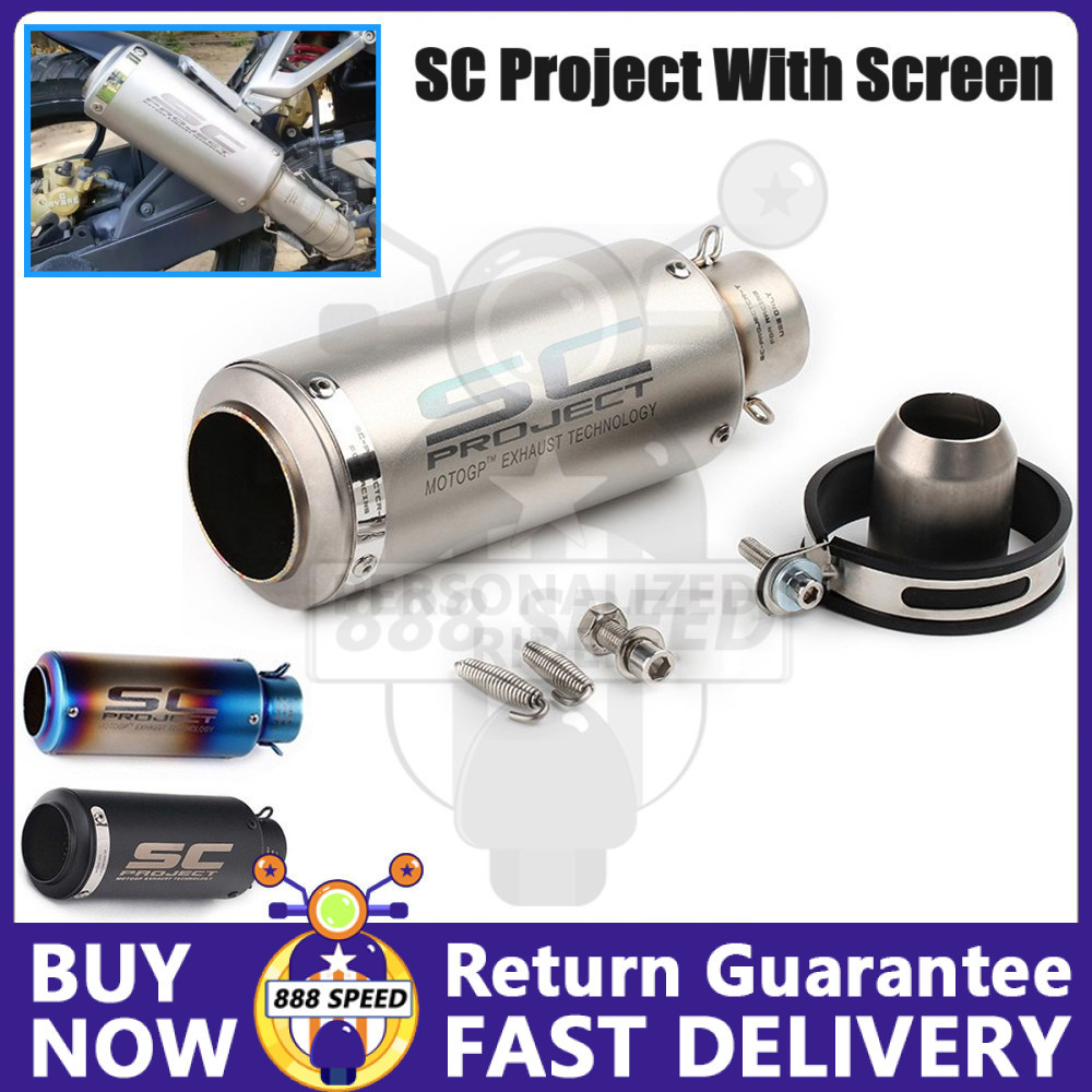 Shop sc project exhaust for Sale on Shopee Philippines