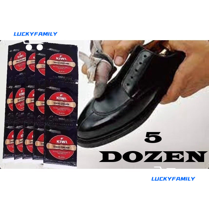 Fast send KIWI Black Shoe Nursing repair shoe polish shine leather Shopee Philippines