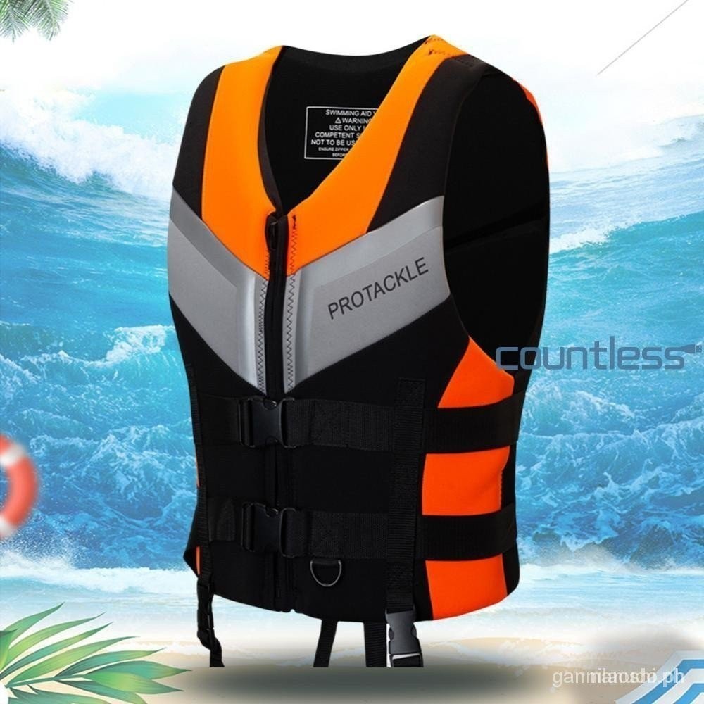 Neoprene Life Vest Fishing Water Ski Vests Lightweight Safety Buckle