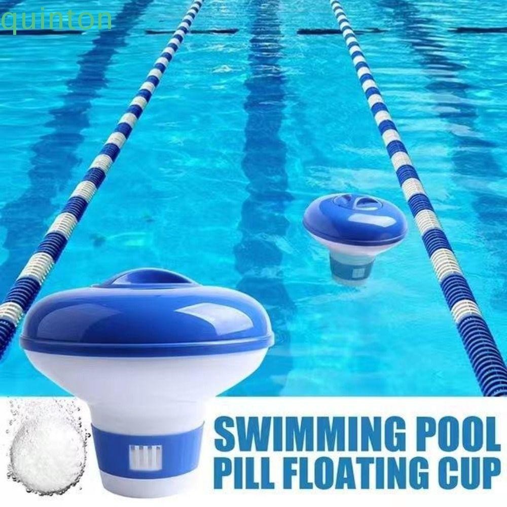 QUINTON Swimming Pool Chemical Floater, PVC Floating Floating Swimming