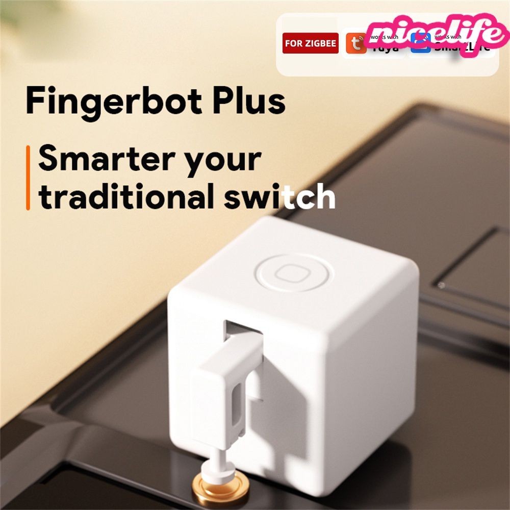 Tuya Zigbee Wifi Bluetooth Smart Fingerbot Plus Robot Physical Button ...
