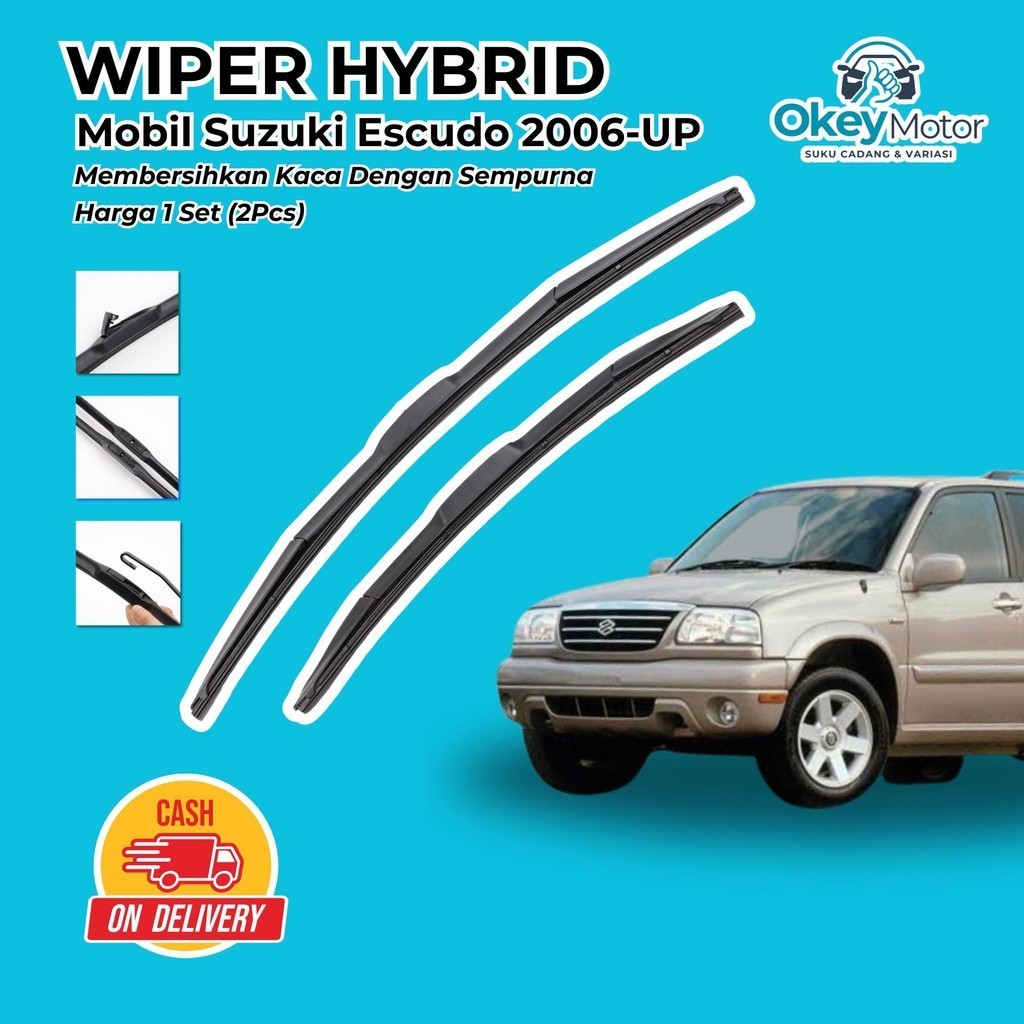 Suzuki Escudo 2006Up Blade Hybrid Wiper 1 Set Left and Right Pair Car
