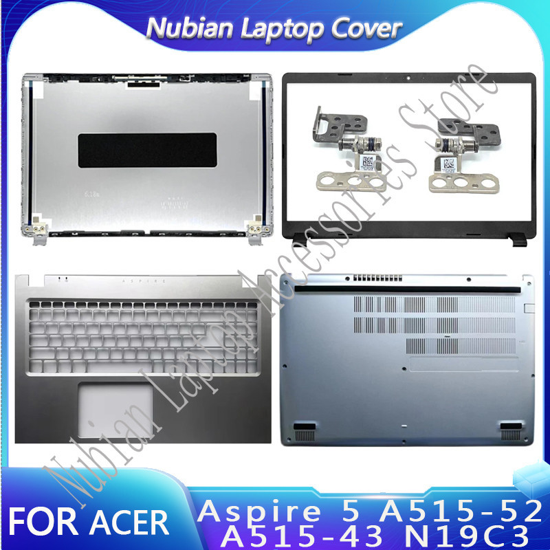 thumbnail interactive-video image 1 of Acer Aspire 5 Replacement LCD Lid / Front Bezel & Hinges Kit – A515-43, A515-52 Series 1 of 5