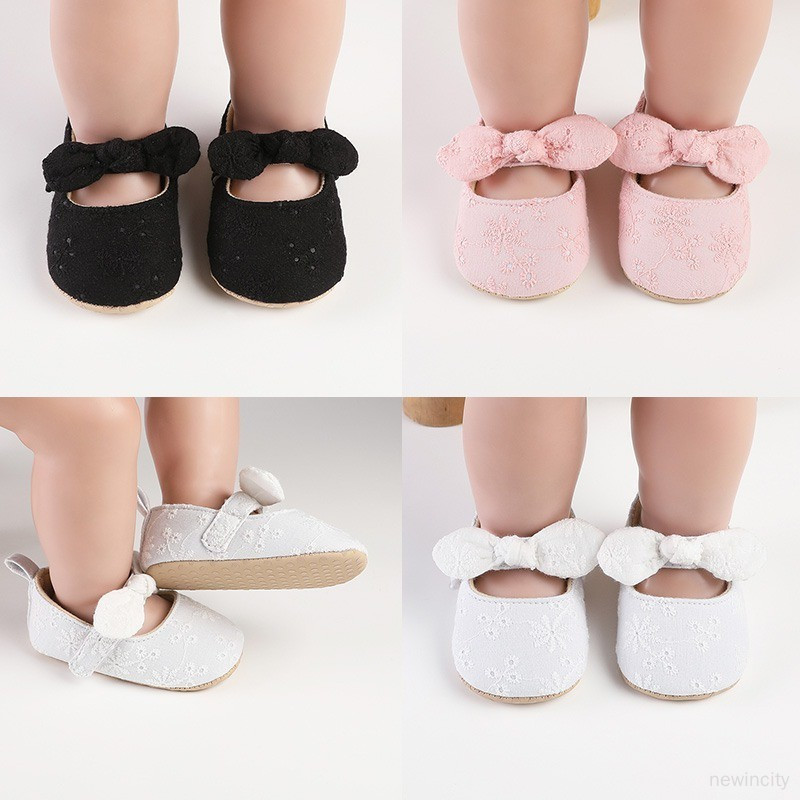 Summer Leaves Gray Casual Baby Shoes
