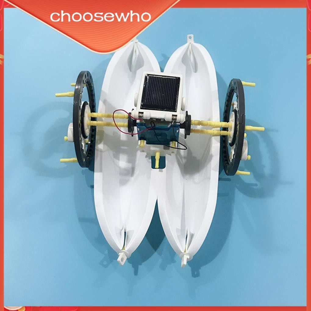 【Choo】13 In 1 Educational Solar Robot Kit Science Toy Solar Building ...