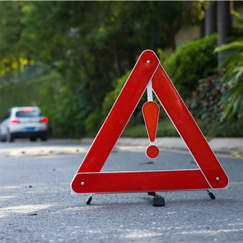 ★Y-DLMA Car Early Warning Device Triangle Sign For Road Vehicles Safety ...