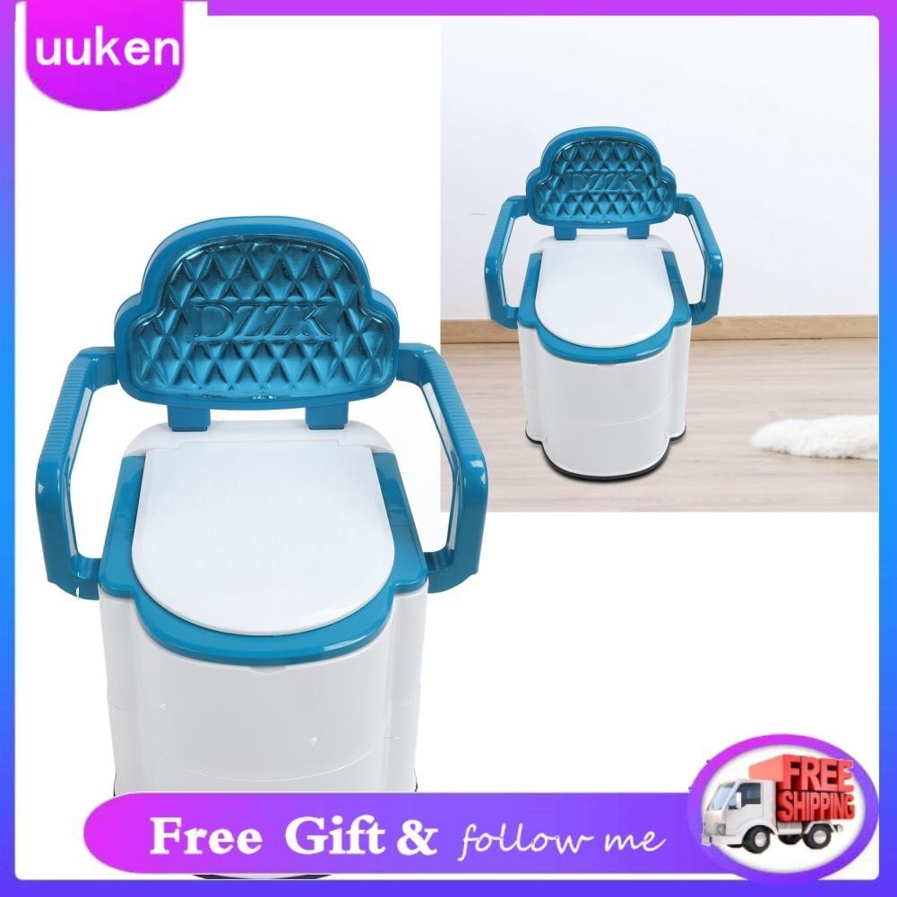 Uukendh Commode Chair for Toilet Steady Armrests High Load Capacity