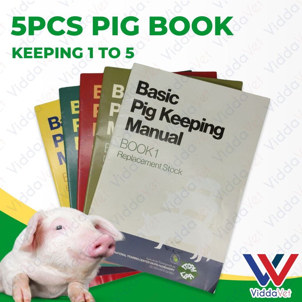 Book 1 to Book 5 Introduction to Pig Farming Pig Keeping A Beginner's ...