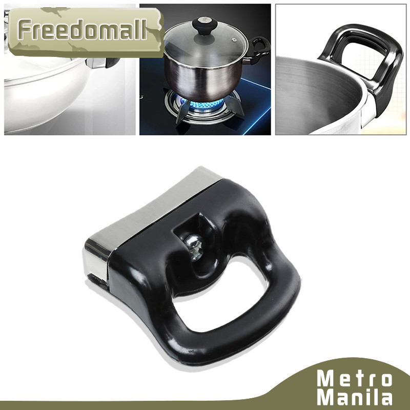 2pcs Pot Handles Replacement Short Side Handle Black Pot Handles Pot ...