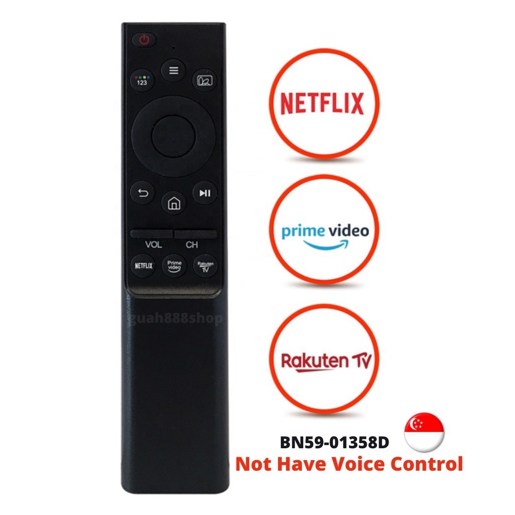 GG+BN59-01358D BN59-01272A for Samsung Smart TV Remote Control AU7000 ...