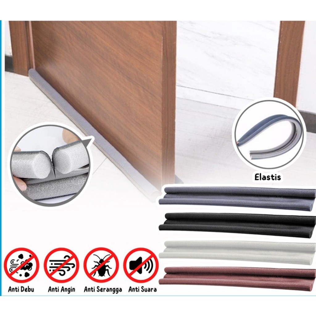 Foam Door Bottom Hole Gap Cover/Sponge Dust Barrier Cockroach Insect