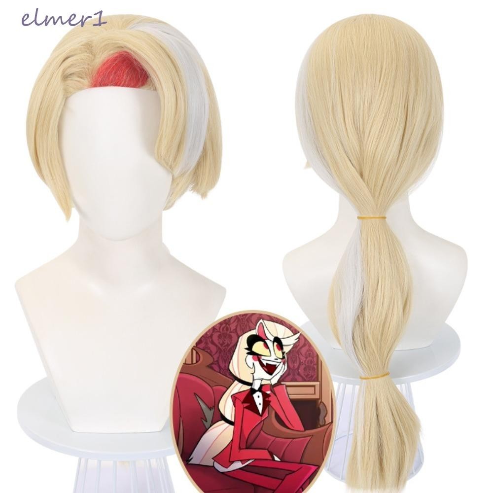 ELMER1 Charlie Morningstar Wig, Synthetic Hair Heat Resistant Anime ...