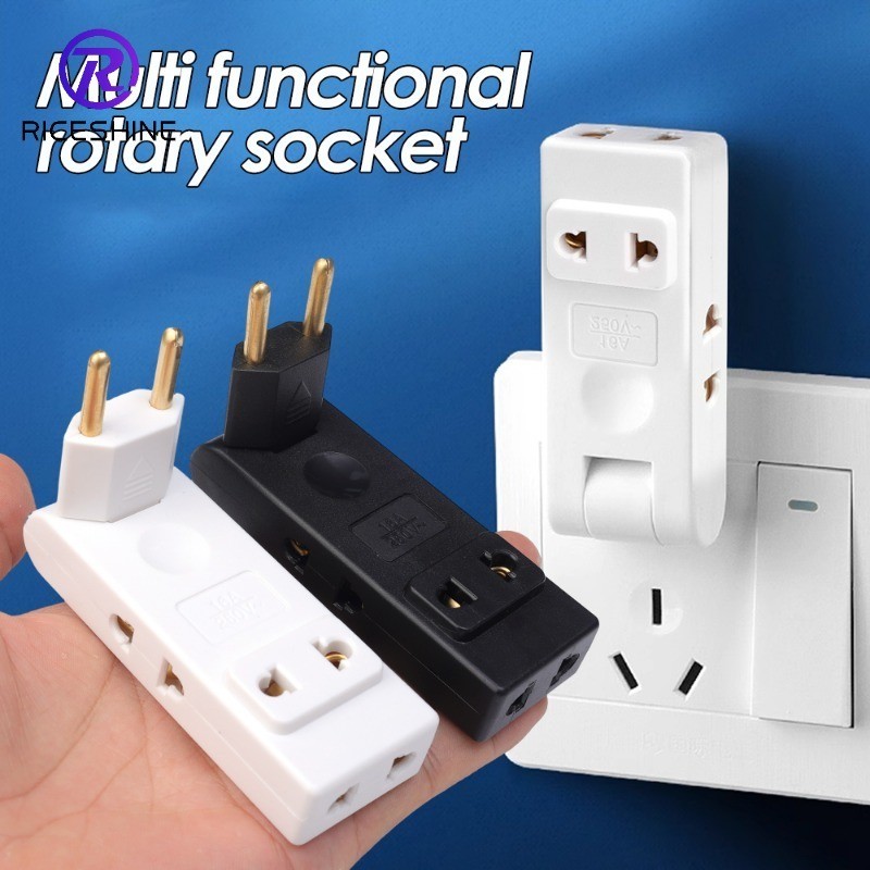 Multifunctional 180 Degrees Rotatable 1-to-4 Conversion Plug Convenient ...