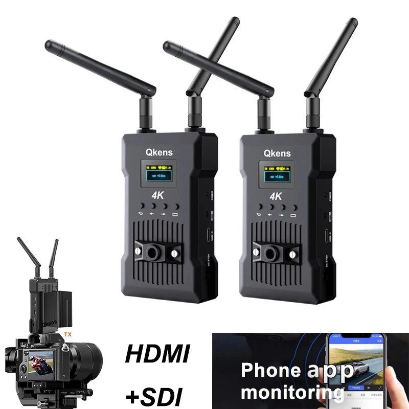 Full HD 1080p60 SDI Wireless Transmitter and Receiver 5G 4K HDMI