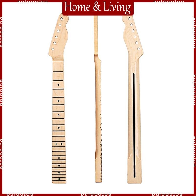 AOTO 21 fret Electric Guitar Neck with Dot Inlays Unfinished Guitar ...