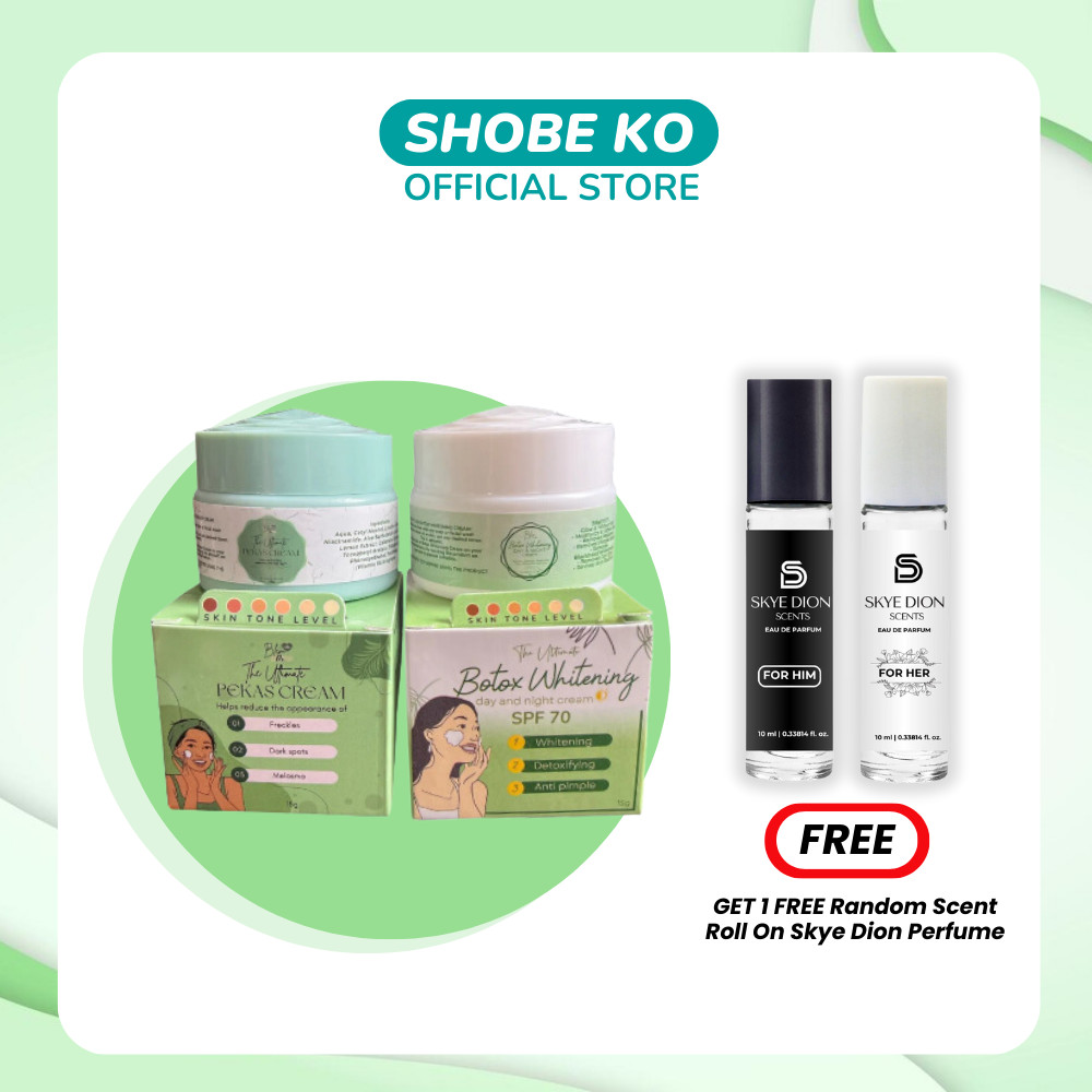 SHOBE KO Dr Blem Pekas and Botox DUO with Free Skye Dion Parfum ...