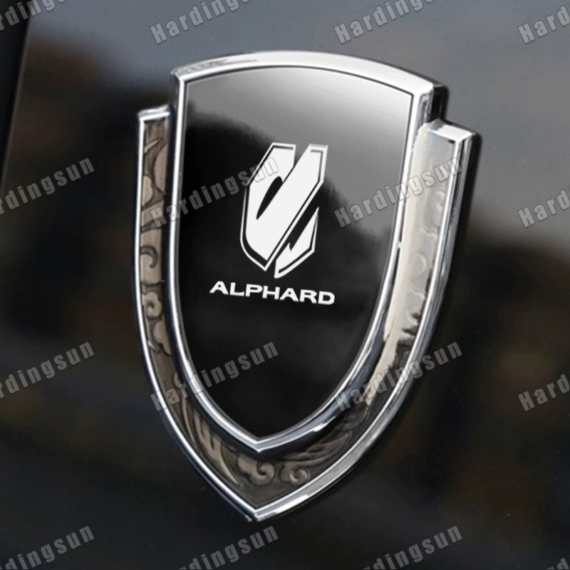 car stickers 3D metal accsesories auto accessory for toyota alphard ...