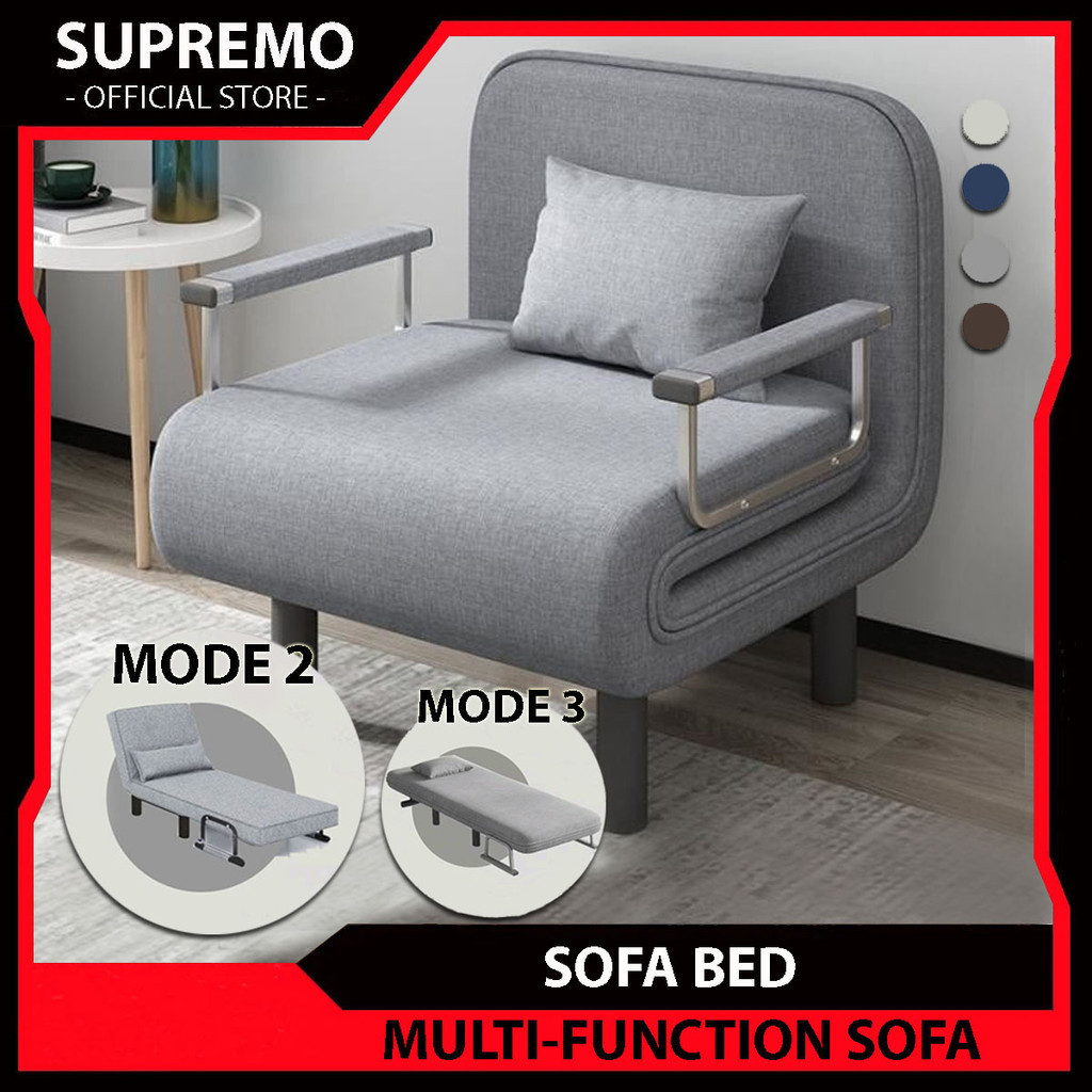 Foldable Sofa Bed Convertible Sofa Chair Leisure Recliner Sleeper