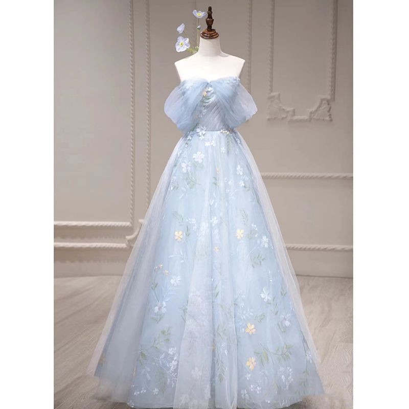 Kairo Gown - Steel Blue