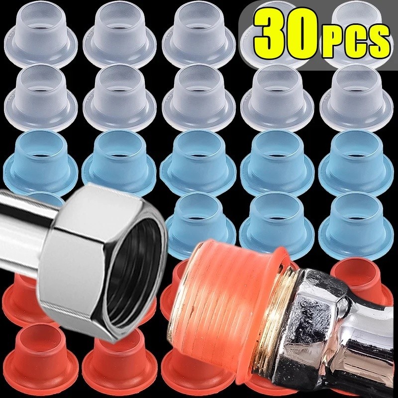 10/20/30pcs Silicone Faucet Leak-proof Sealing Gaskets Faucet ...