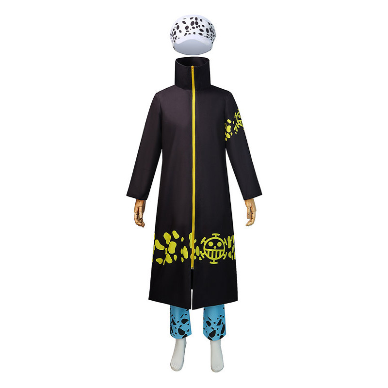 Trafalgar D. Water Law Cosplay Shoes Boots Halloween Costumes Accessory Custom Made main image 1